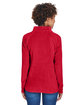 Team 365 Ladies' Campus Microfleece Jacket SPORT RED ModelBack