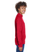 Team 365 Ladies' Campus Microfleece Jacket SPORT RED ModelSide