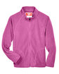 Team 365 Youth Campus Microfleece Jacket SPORT CHRTY PINK FlatFront