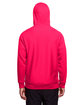Team 365 Men's Zone HydroSport™ Heavyweight Full-Zip Hooded Sweatshirt SPORT RED ModelBack