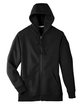 Team 365 Men's Zone HydroSport™ Heavyweight Full-Zip Hooded Sweatshirt BLACK FlatFront