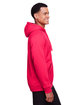Team 365 Men's Zone HydroSport™ Heavyweight Full-Zip Hooded Sweatshirt SPORT RED ModelSide