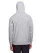 Team 365 Adult Zone HydroSport™ Heavyweight Pullover Hooded Sweatshirt ATHLETIC HEATHER ModelBack