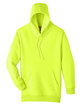 Team 365 Adult Zone HydroSport™ Heavyweight Pullover Hooded Sweatshirt SAFETY YELLOW FlatFront
