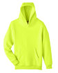 Team 365 Youth Zone HydroSport™ Heavyweight Pullover Hooded Sweatshirt SAFETY YELLOW FlatFront