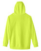 Team 365 Unisex Zone HydroSport™  Heavyweight Quarter-Zip Hooded Sweatshirt SAFETY YELLOW FlatBack