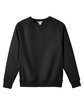 Team 365 Unisex Zone HydroSport Heavyweight Sweatshirt BLACK FlatFront